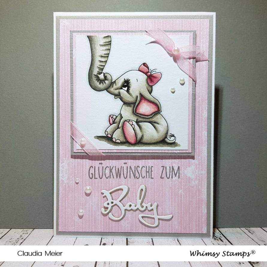 Baby Ellie - Digital Stamp