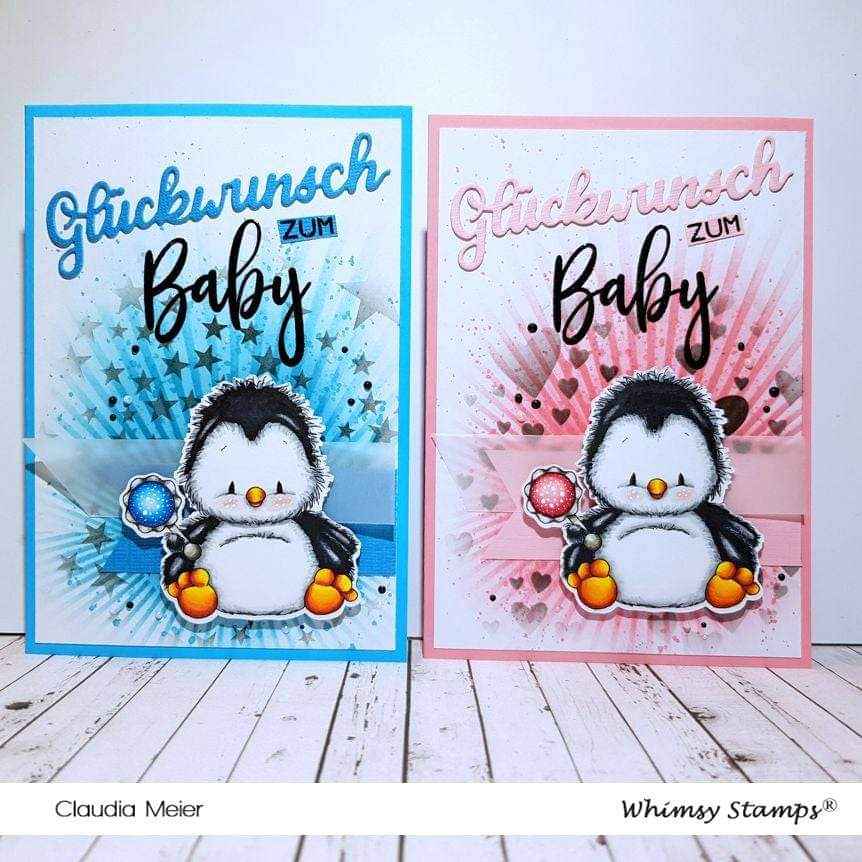 Penguin Baby - Digital Stamp