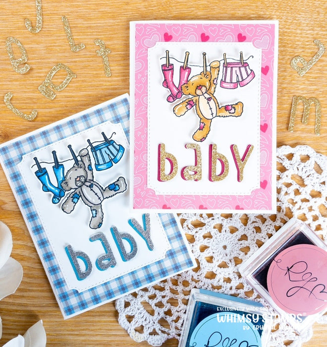 Cutie ABC Die Set - Whimsy Stamps