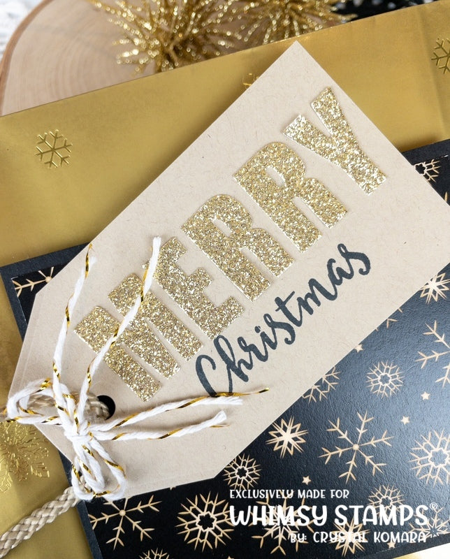 Mini Slim Tags Die Set - Whimsy Stamps