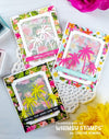6x6 Paper Pack - Tropical Flowers - Whimsy Stamps
