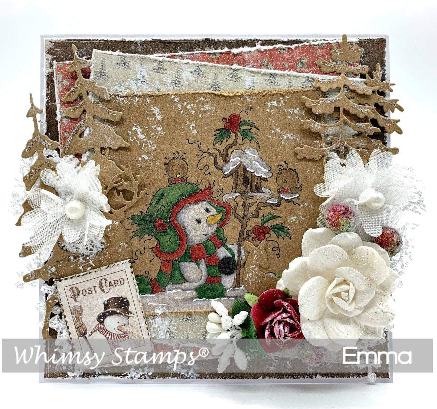Miss Frosty - Digital Stamp - Whimsy Stamps