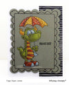 Dragon Water Fun Clear Stamps - Whimsy Stamps