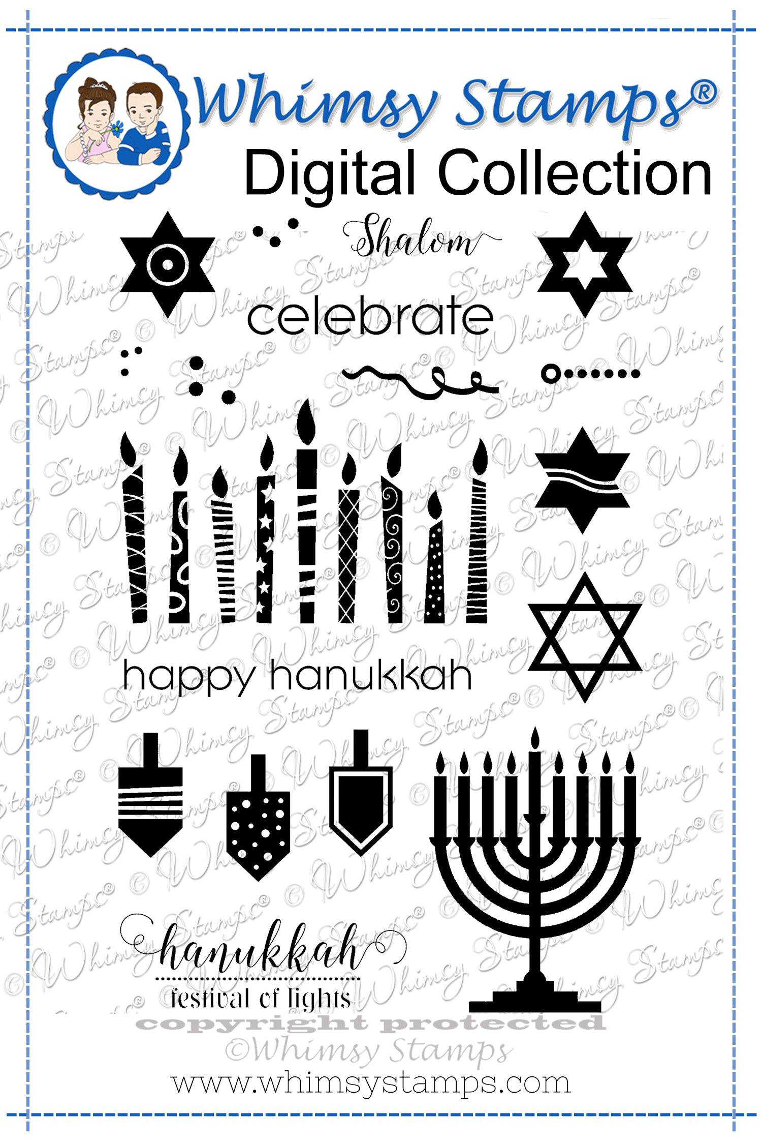 happy-hanukkah-digital-sentiments-whimsy-stamps for Free Printable Hanukkah Gift Tags Happy Hanukkah Digital Sentiments β Whimsy Stamps for Free Printable Hanukkah Gift Tags