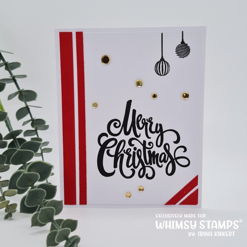 **NEW Elegant Ornaments 2 Clear Stamps - Whimsy Stamps