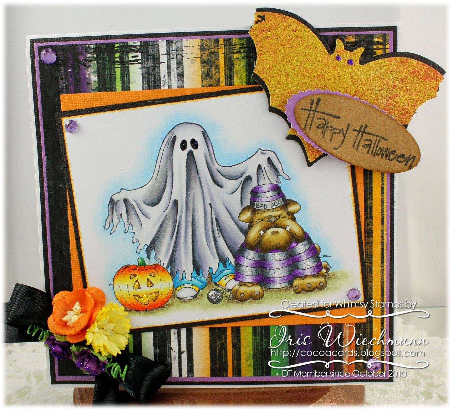 Boo! - Digital Stamp - Whimsy Stamps