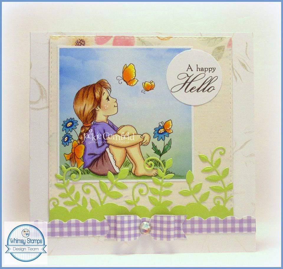 Butterfly Friends - Digital Stamp - Whimsy Stamps