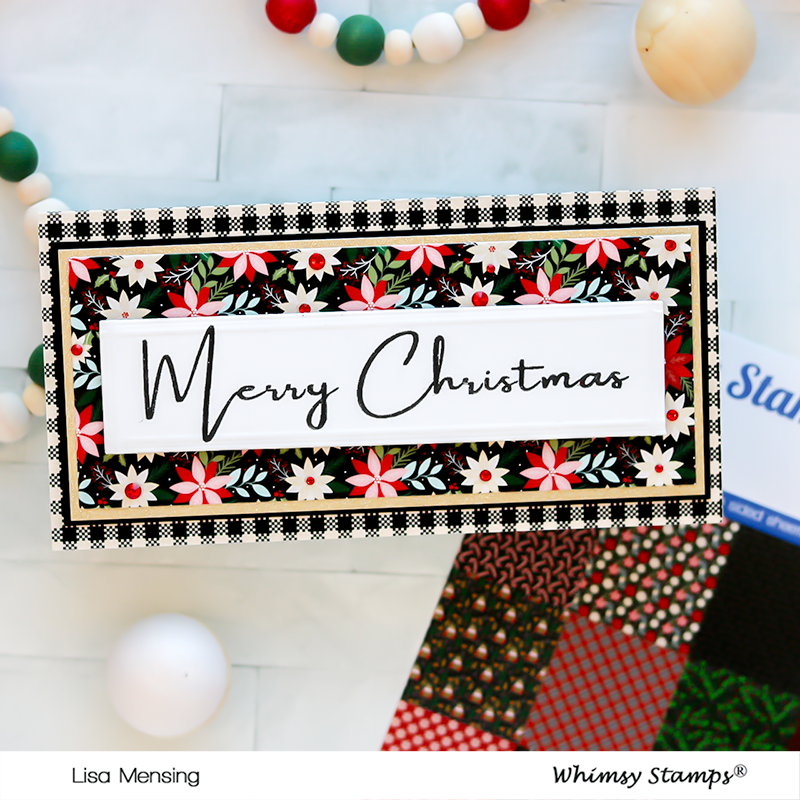 *NEW 6x6 Paper Pack - Christmas Eve - Whimsy Stamps