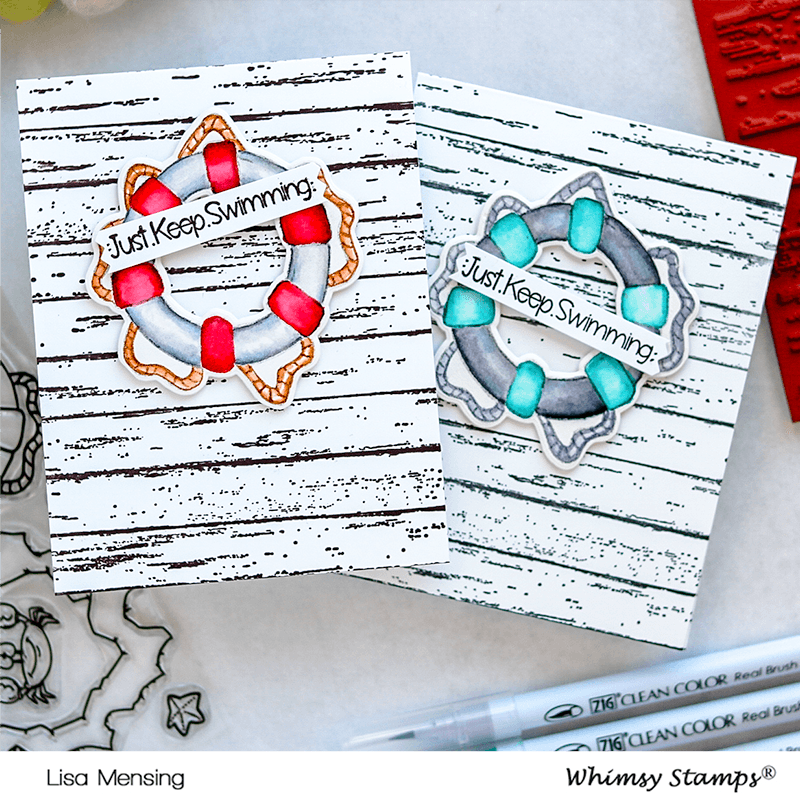 *NEW Octo Elements Clear Stamps - Whimsy Stamps