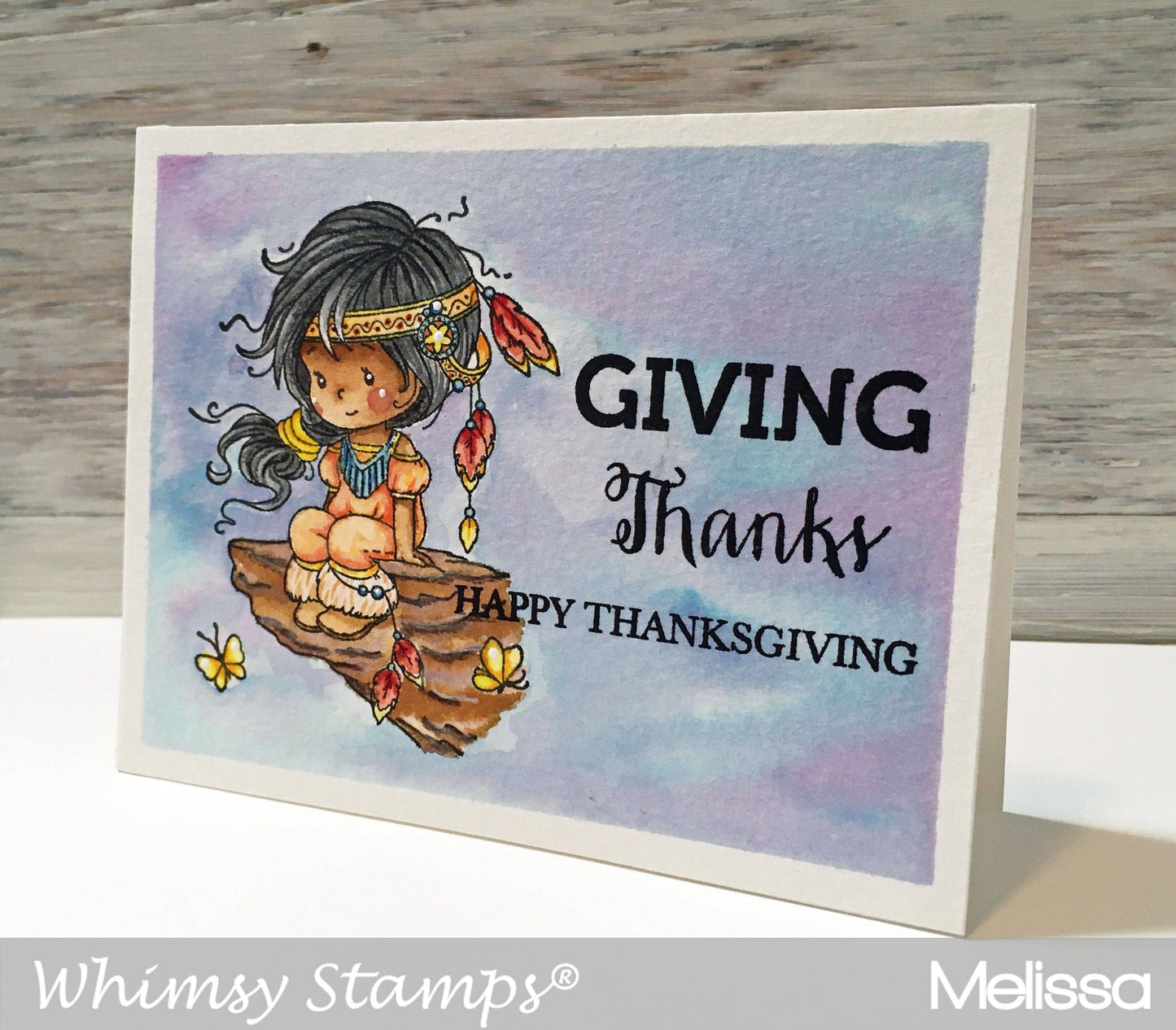 Wyanet (Beautiful) - Digital Stamp - Whimsy Stamps