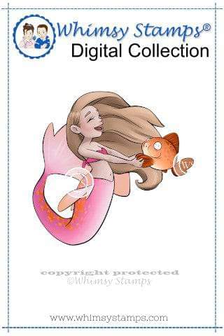 Mer Friends - Digital Stamp - Whimsy Stamps