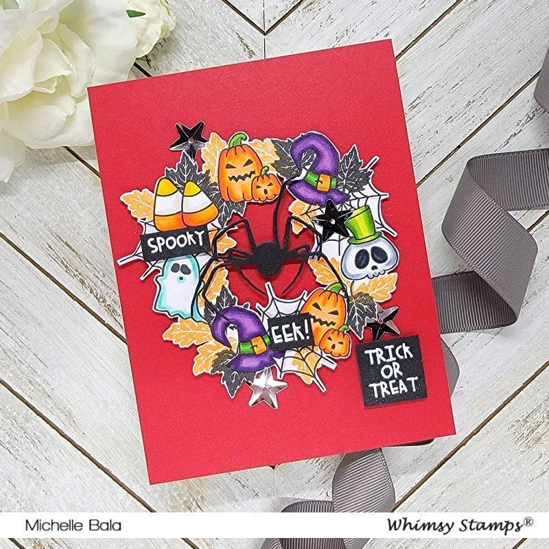 Halloween Postage Clear Stamps - Whimsy Stamps