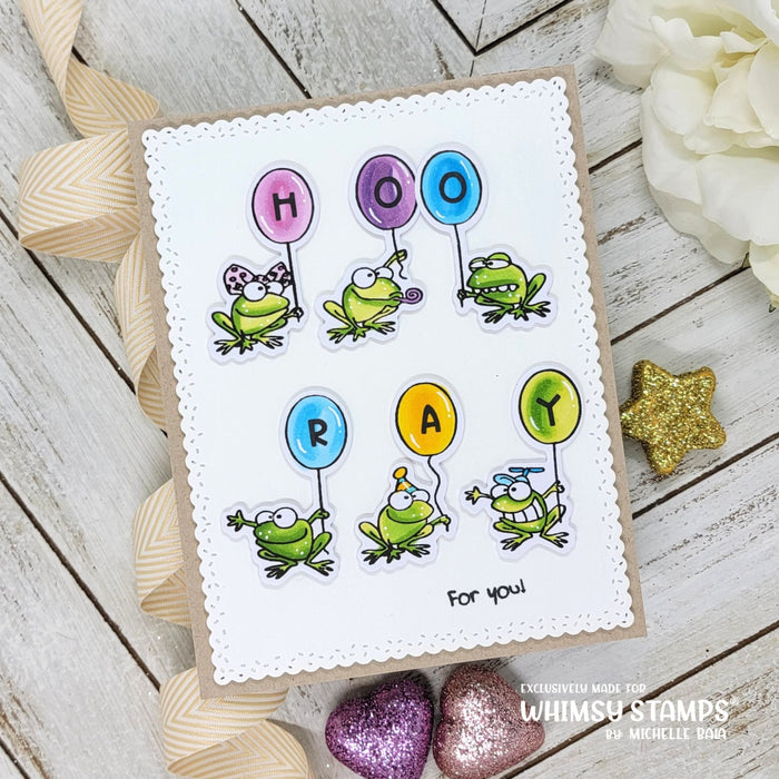 **NEW AlFROGabet Outlines Die Set - Whimsy Stamps