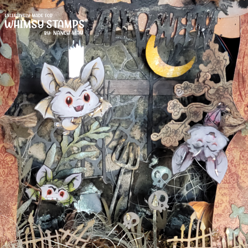 Cutie Batootie Clear Stamps - Whimsy Stamps