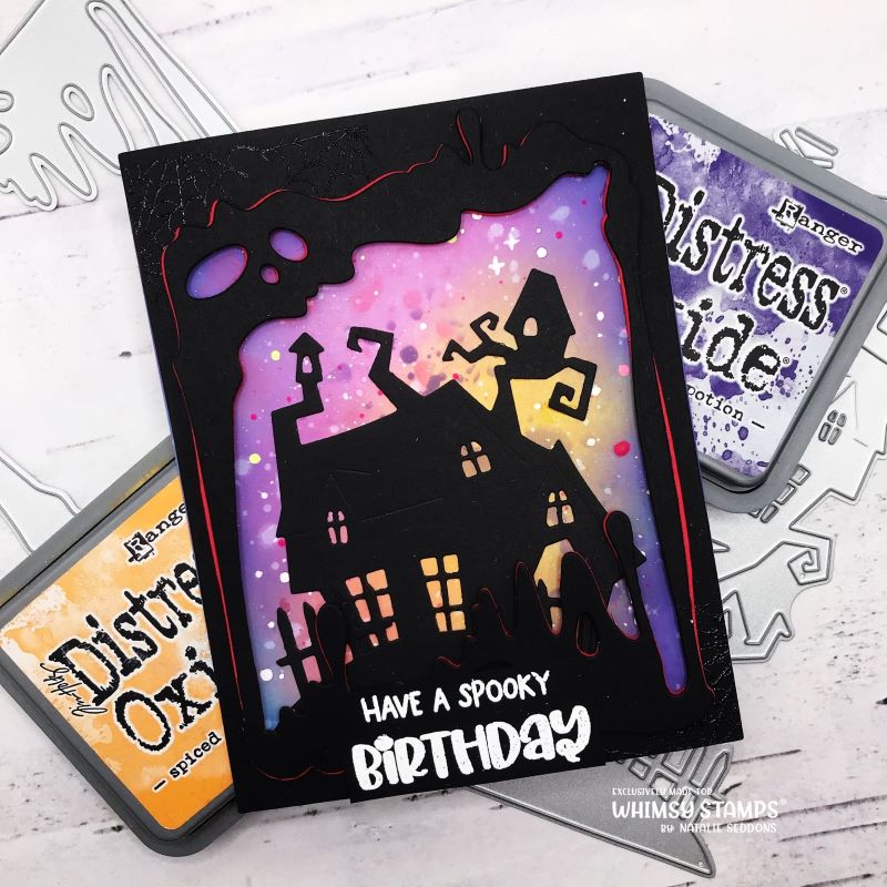 **NEW Drippy Frame Die - Whimsy Stamps