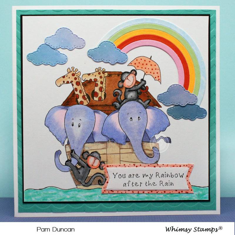 Noah's Ark - Digital Stamp - Whimsy Stamps