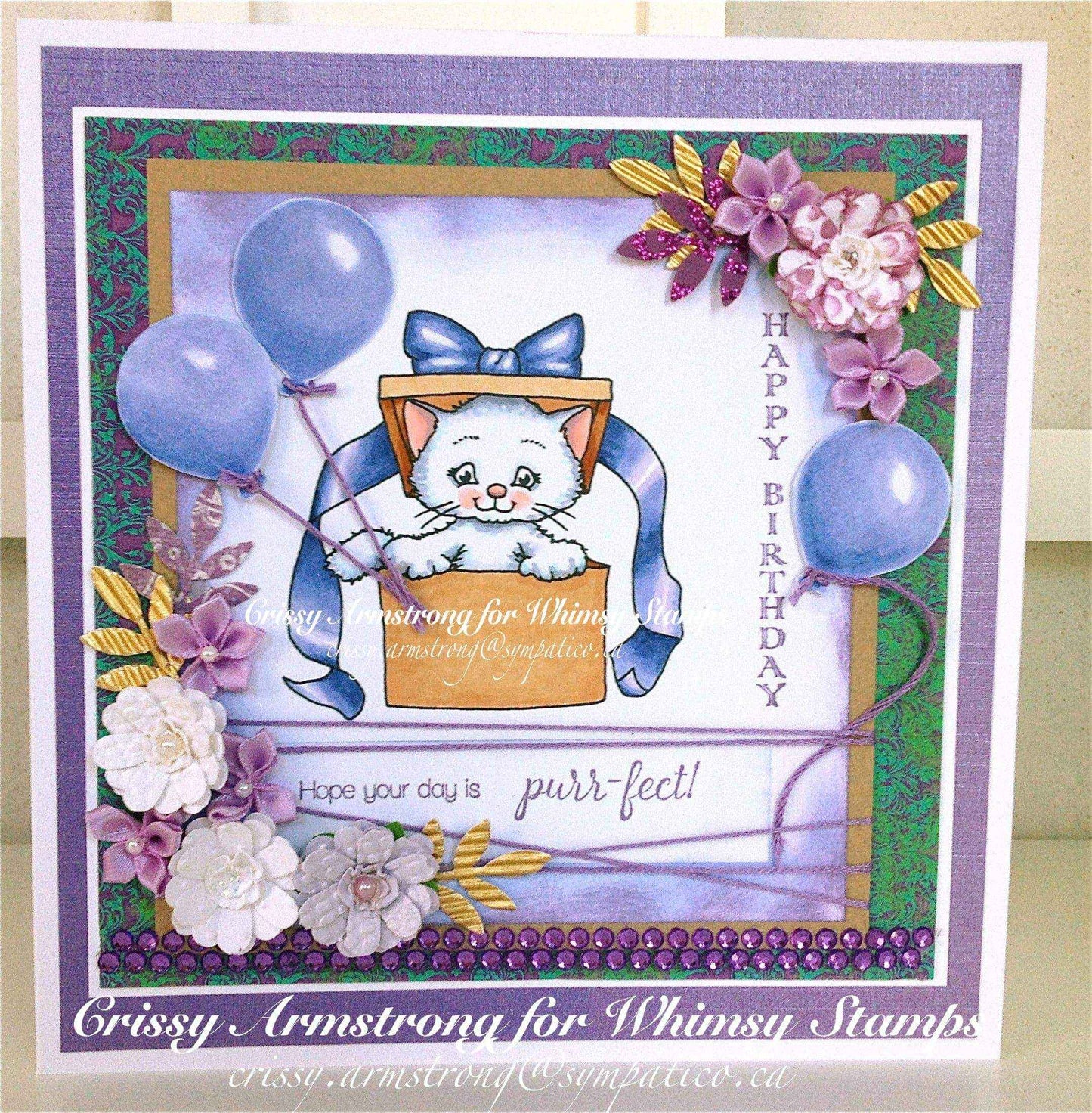 Purrfect Gift - Digital Stamp