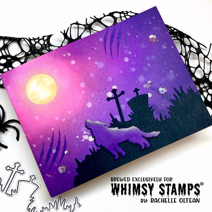 Howling Night Die Set - Whimsy Stamps