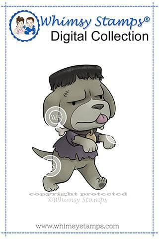 Frankenpup - Digital Stamp - Whimsy Stamps