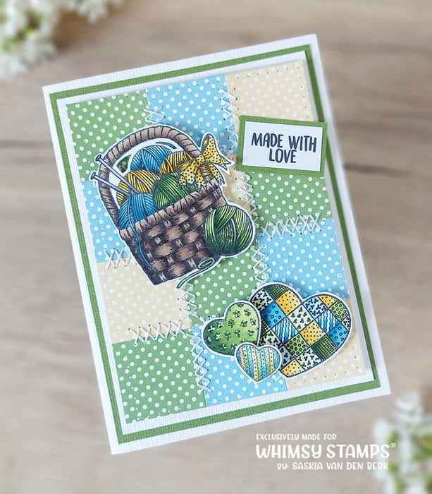 *NEW Sew You Clear Stamps - Whimsy Stamps
