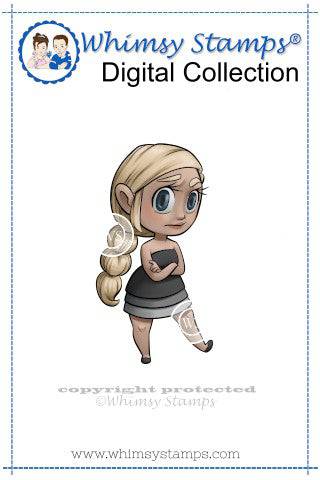 Scorpio - Digital Stamp - Whimsy Stamps