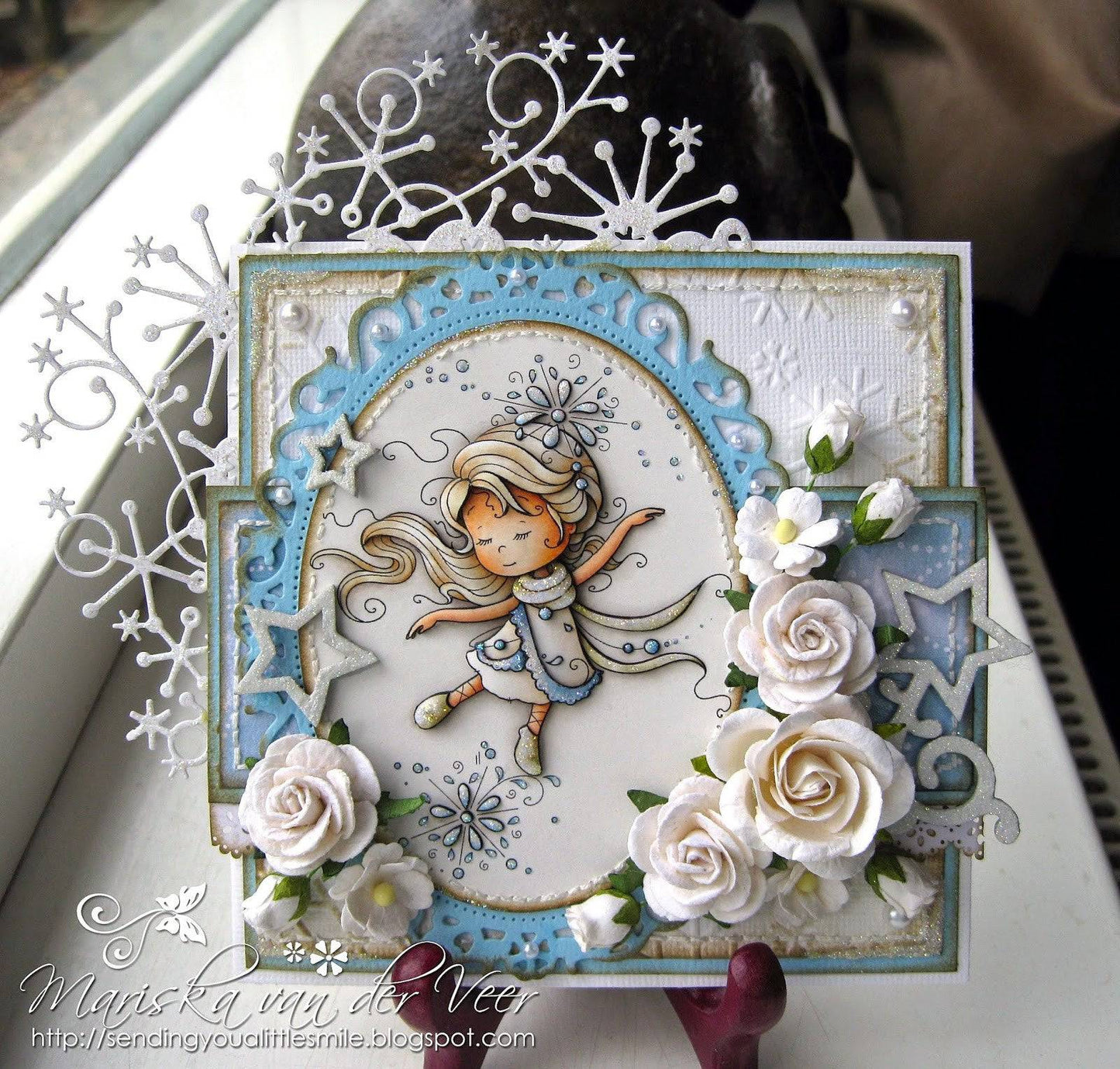 Snowflake Dancer - Digital Stamp - Whimsy Stamps