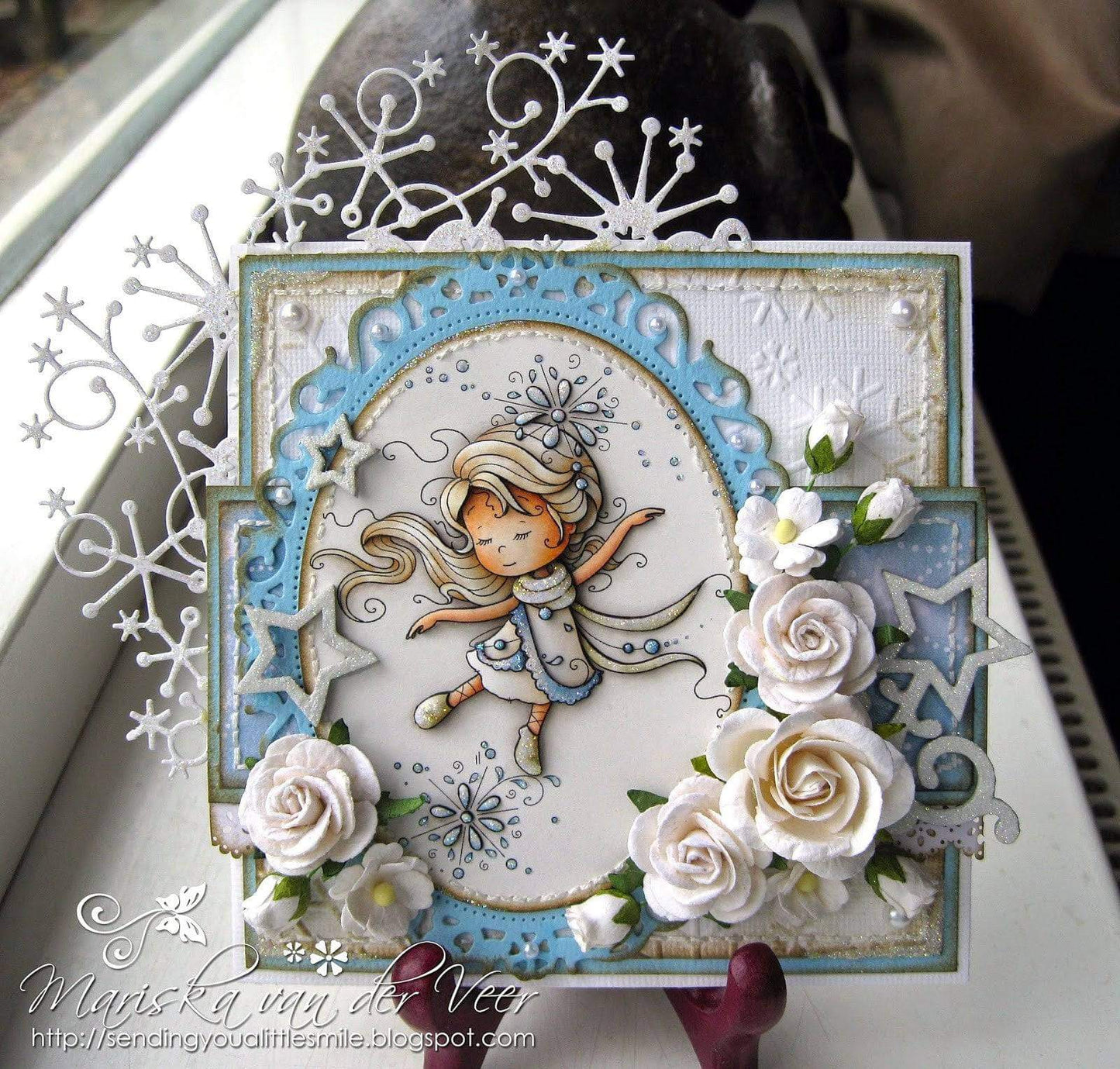 Snowflake Dancer - Digital Stamp - Whimsy Stamps