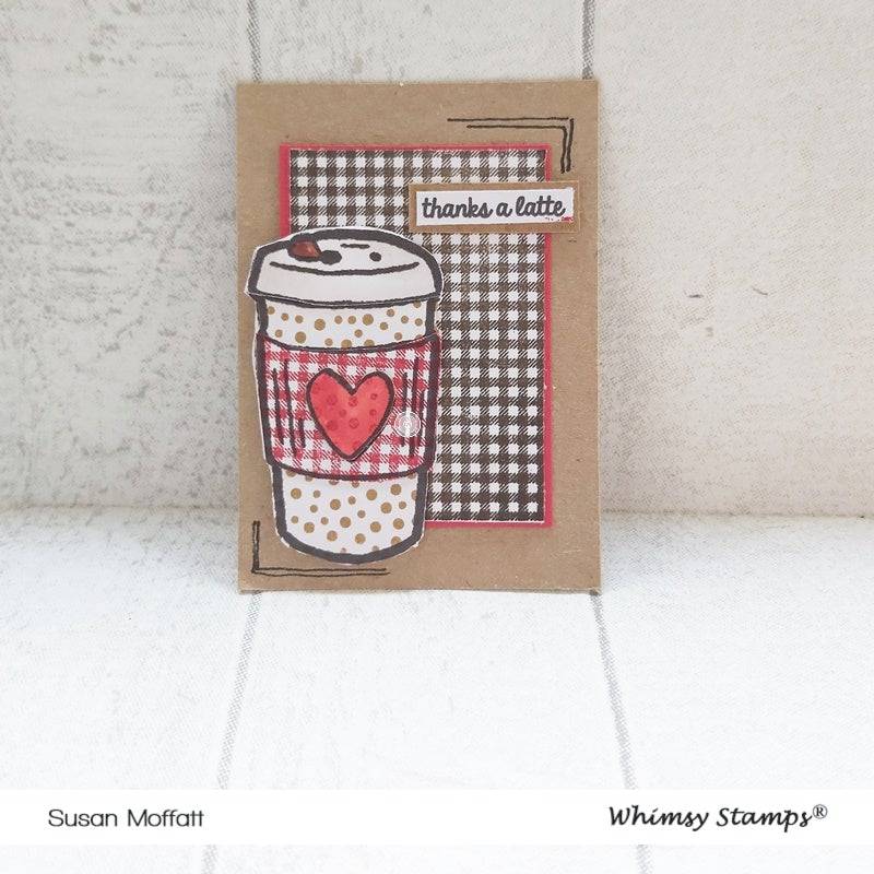 Hipster Mae - Digital Stamp - Whimsy Stamps