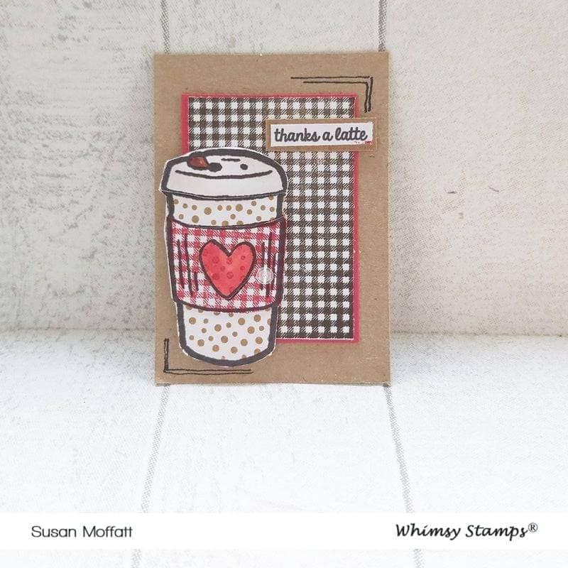Hipster Mae - Digital Stamp - Whimsy Stamps