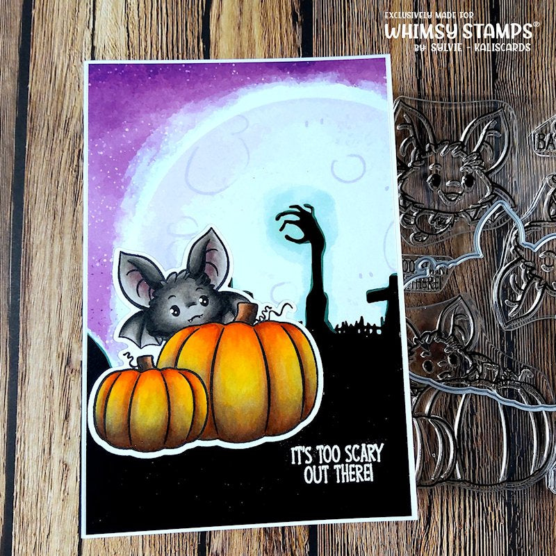 **NEW Cutie Batootie Outline Die Set - Whimsy Stamps