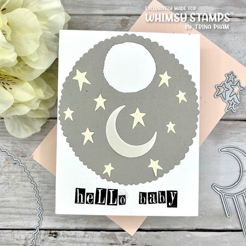 **NEW Boho Moon Die Set - Whimsy Stamps