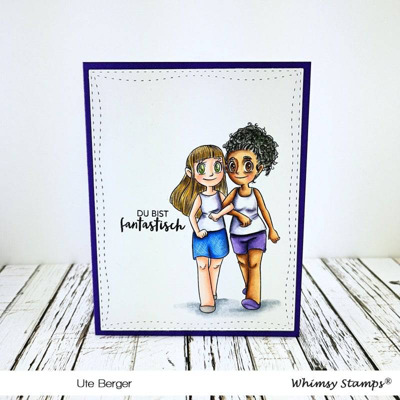 Stronger Together - Digital Stamp - Whimsy Stamps