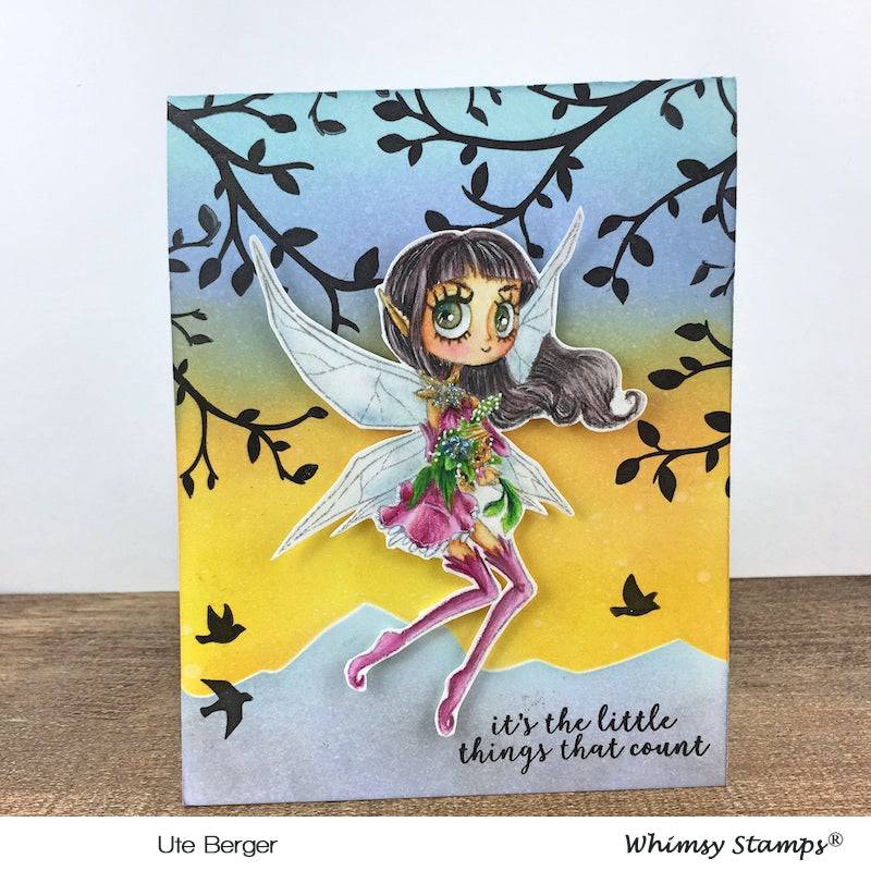 Fairy Ivy - Digital Stamp - Whimsy Stamps