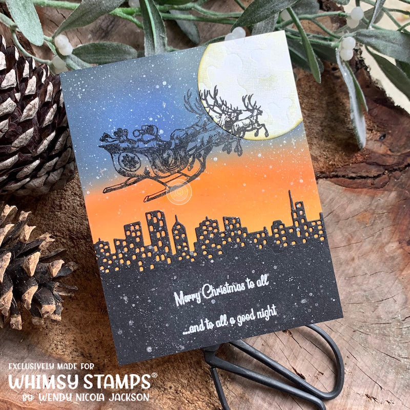 ATC Vintage Christmas Clear Stamps - Whimsy Stamps