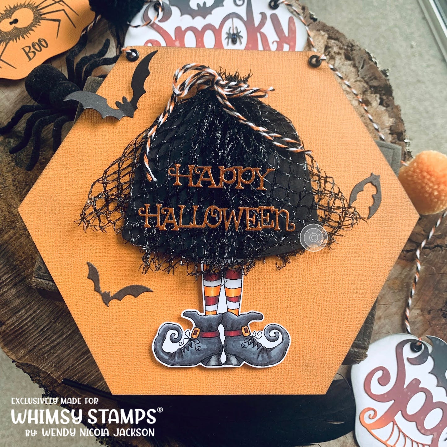 Hexagon Treat Box Die - Whimsy Stamps