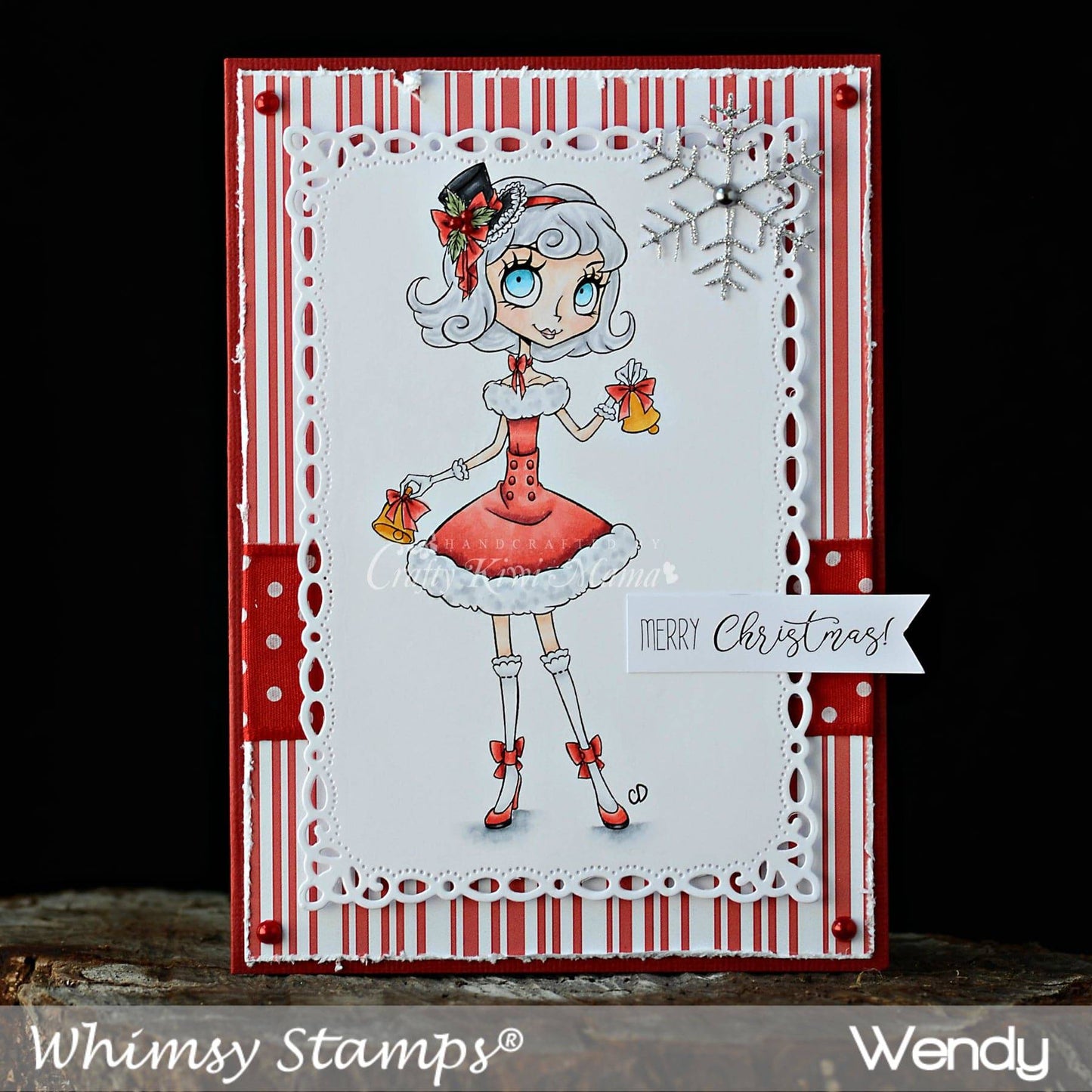 Christmas Evie - Digital Stamp - Whimsy Stamps