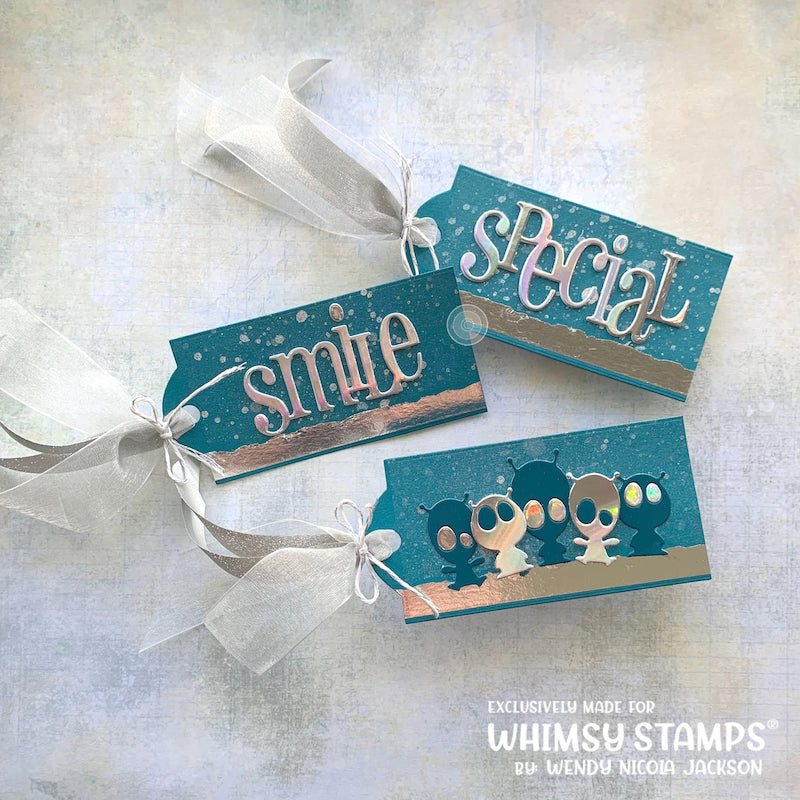 Space Minions Die Set - Whimsy Stamps