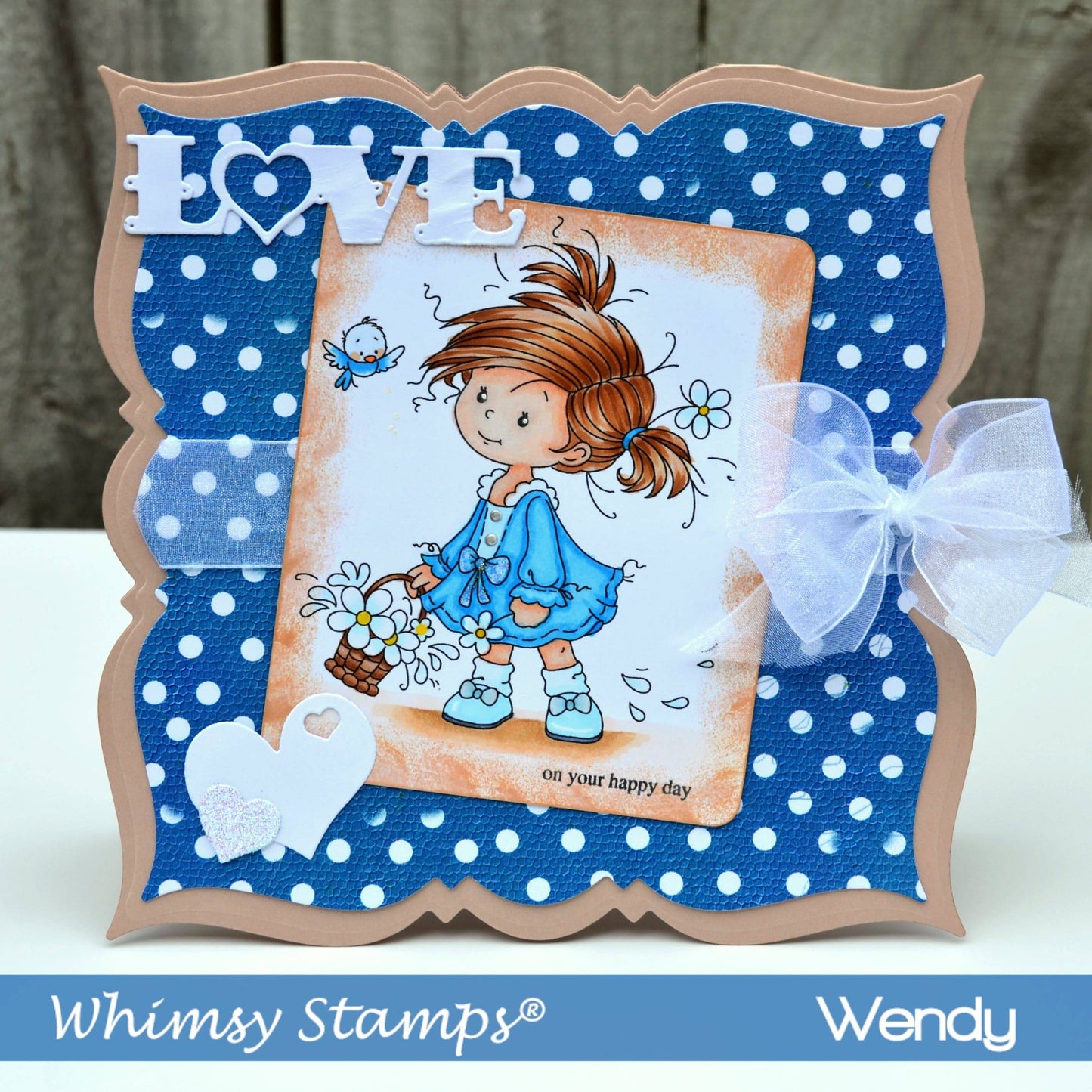 Peggy - Digital Stamp - Whimsy Stamps