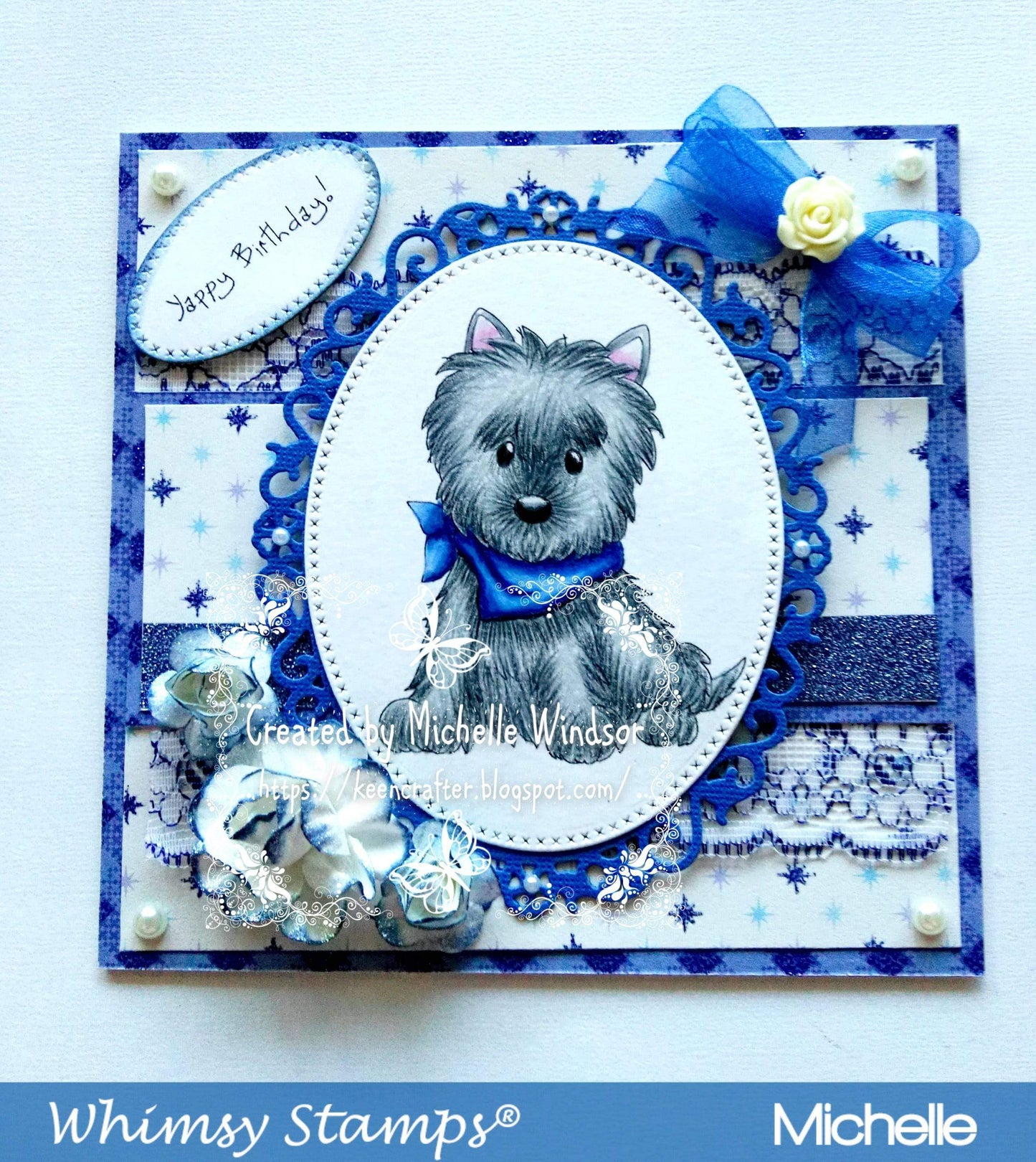 West Highland Terrier - Digital Stamp - Whimsy Stamps