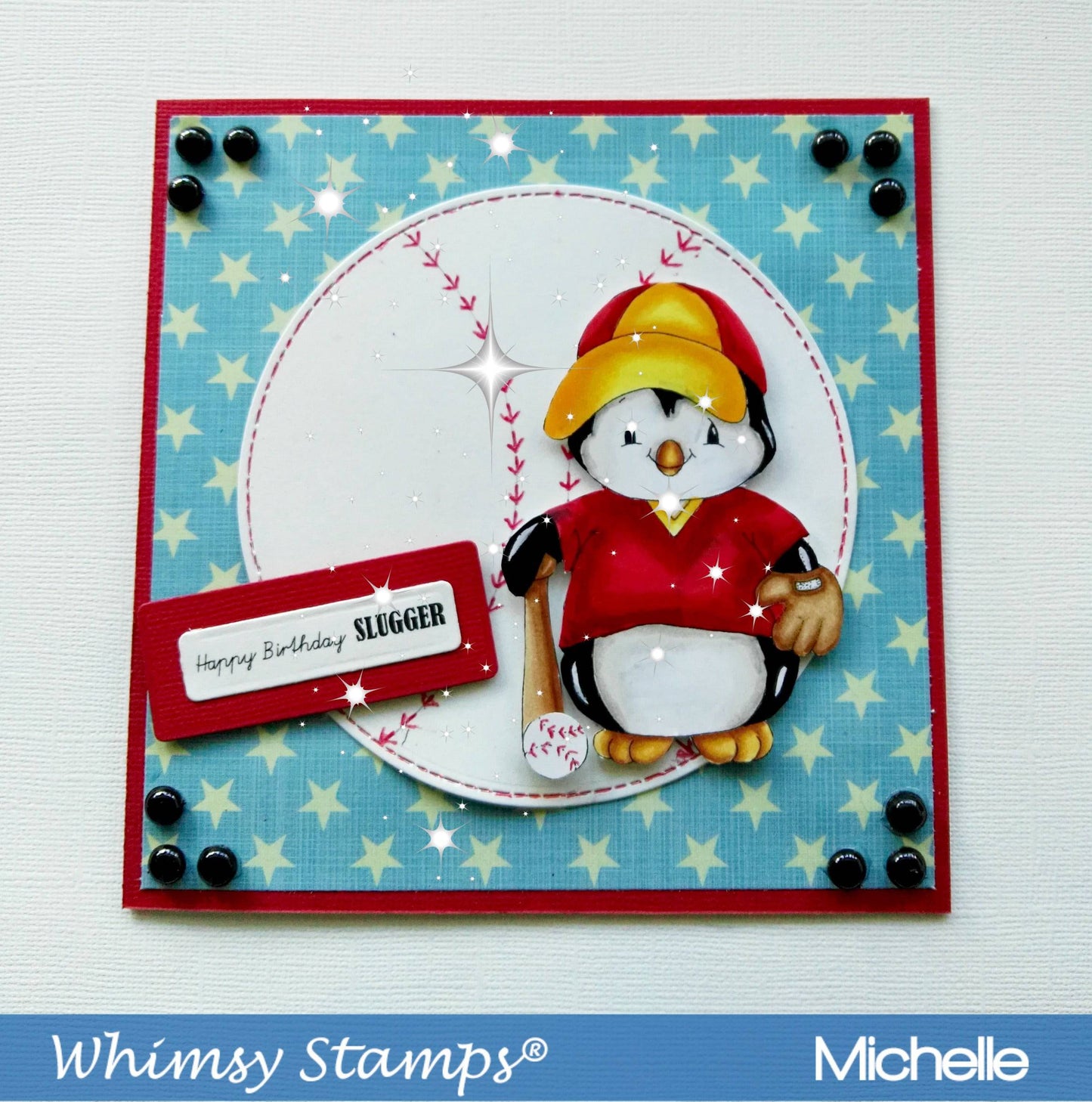 Baseball Sentiments - Digital Sentiments - Whimsy Stamps