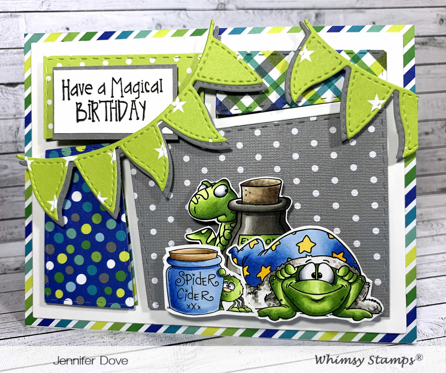 Cast a Spell Clear Stamps - Whimsy Stamps