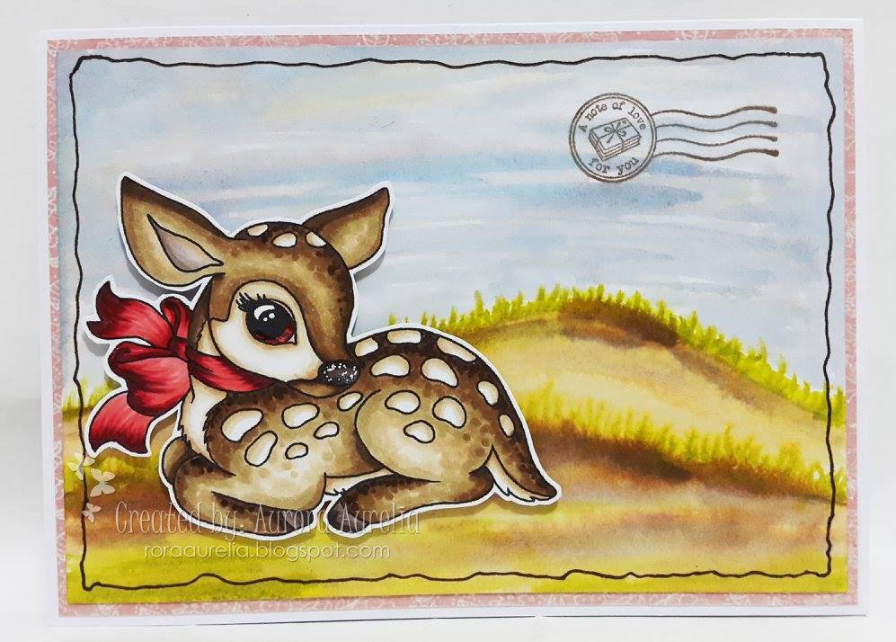 Fawn - Digital Stamp - Whimsy Stamps