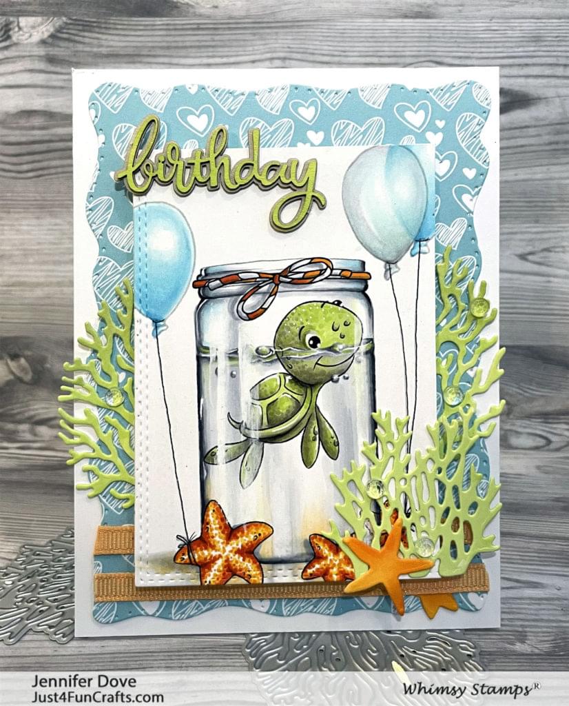 Baby Sea Creatures Clear Stamps - Whimsy Stamps