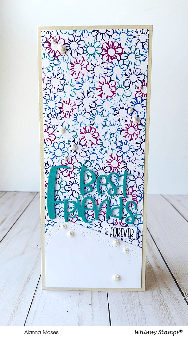 **NEW Best Friend Word Die Set - Whimsy Stamps