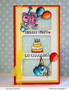 Best Fishes Sentiments Clear Stamps - Whimsy Stamps