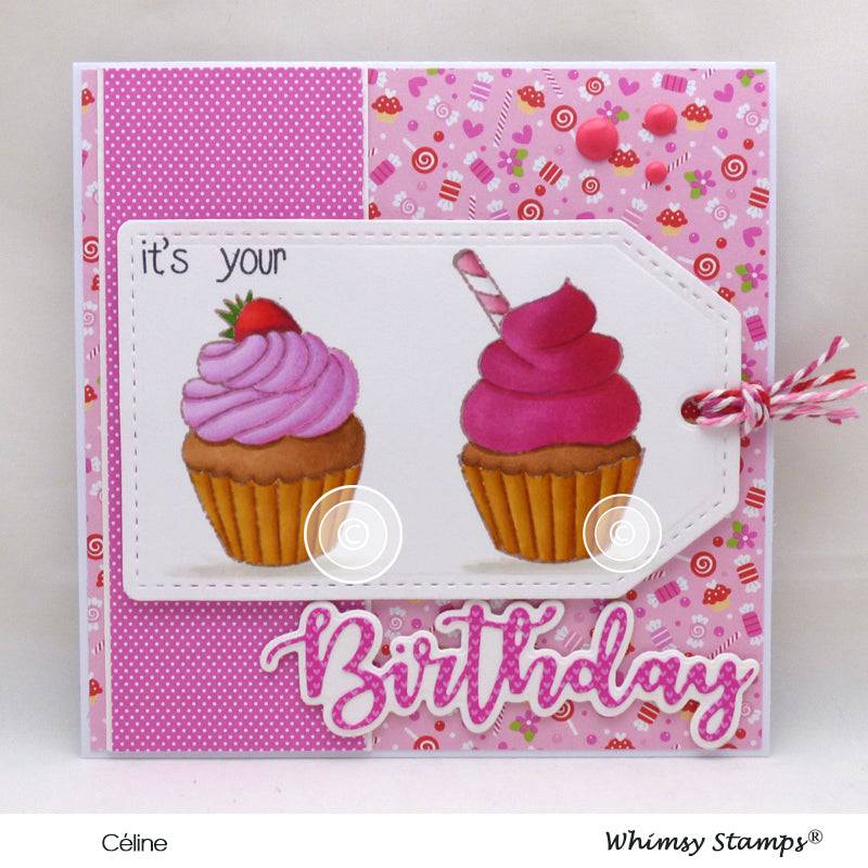 Calories Schmalories Clear Stamps - Whimsy Stamps
