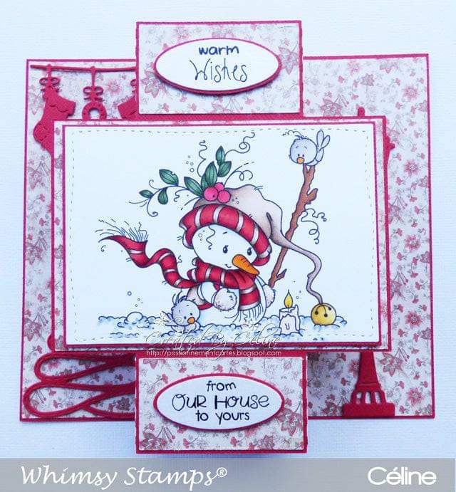 Candle Light - Digital Stamp - Whimsy Stamps