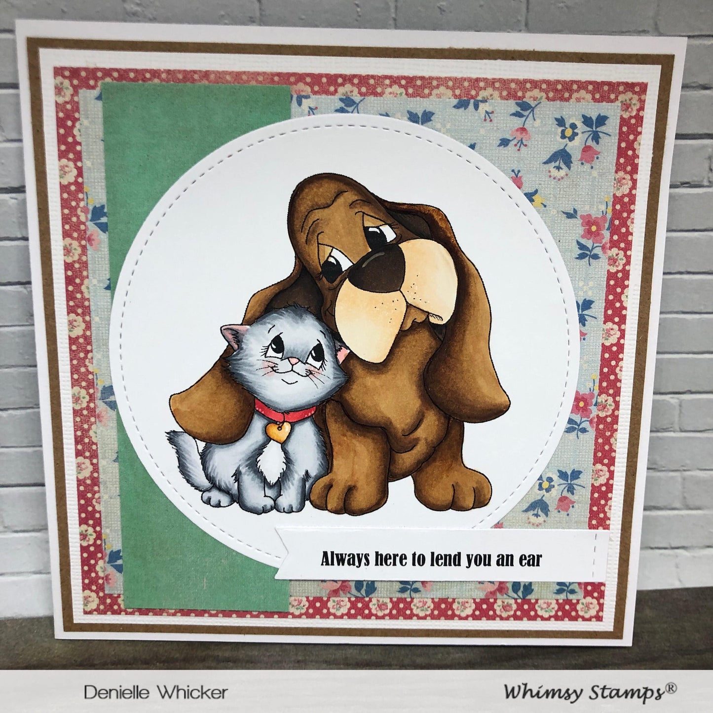 Lend Me Your Ear - Digital Stamp - Whimsy Stamps