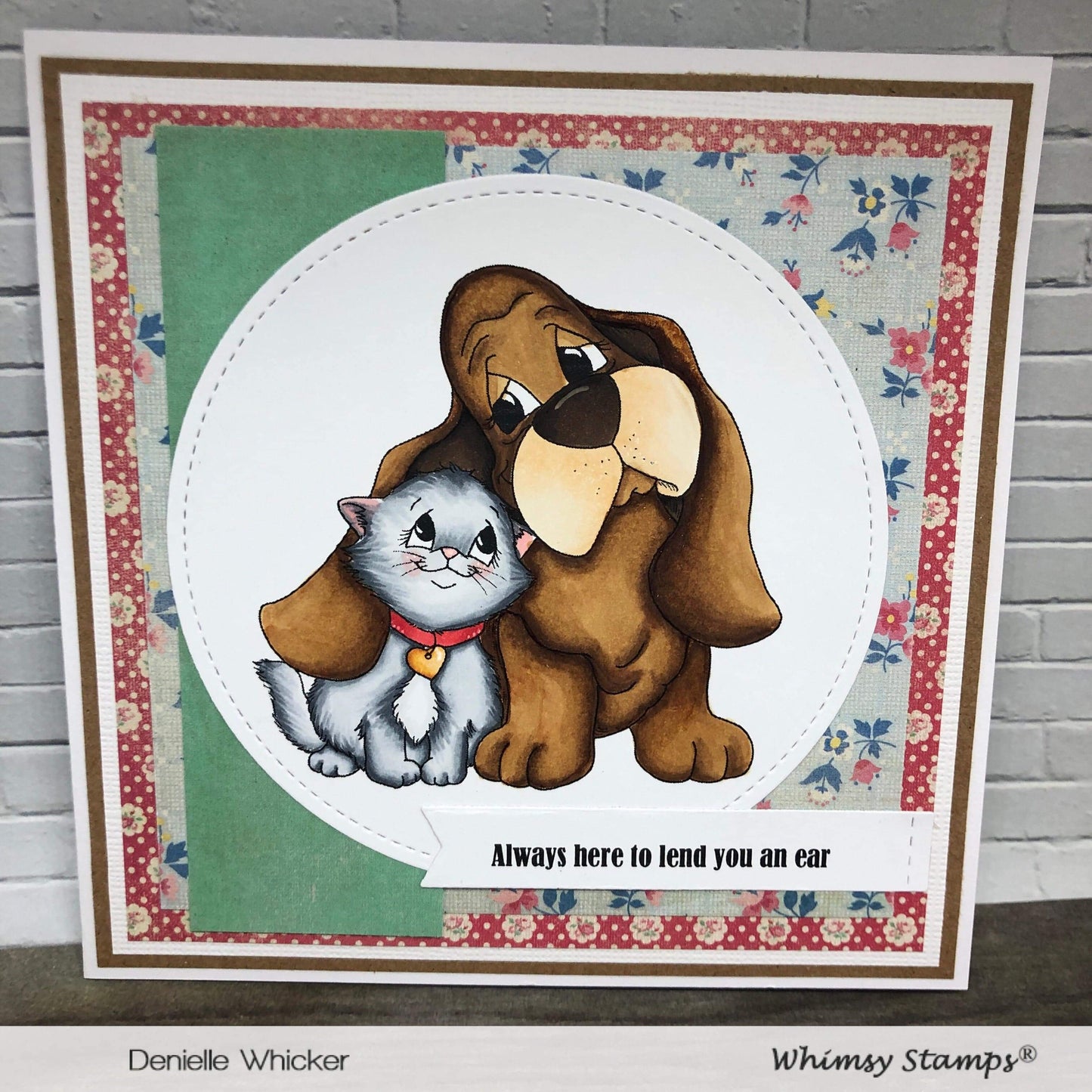 Lend Me Your Ear - Digital Stamp - Whimsy Stamps