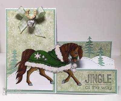 Carousel Horse Cool Ride - Digital Stamp